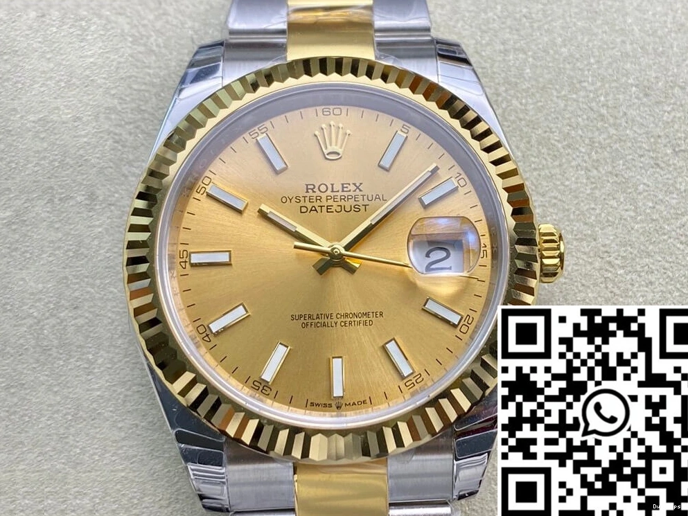 EW Datejust M126333-0009 Yellow Gold Rolex Factory 0405